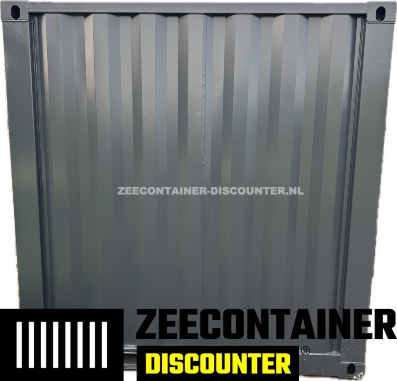 4ft opslagcontainer nieuw antracietgrijs - Afbeelding 7